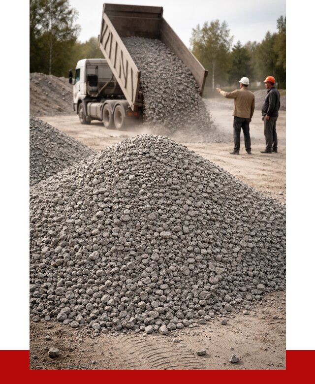 Гранитный щебень фракция 0-5 в Мценске от 2937 руб ПРОНЕРУДМцн