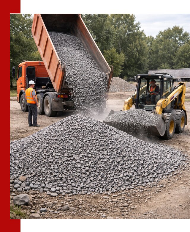 Купить гранитный щебень фракции 5–10 в Мценске с доставкой