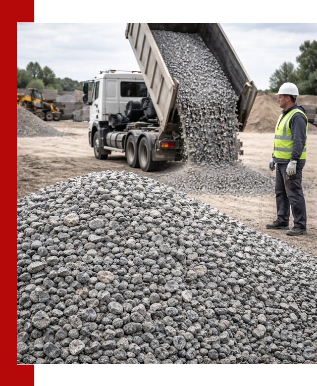 Доставка и продажа гранитного щебня фракции 5-20 в Мценске