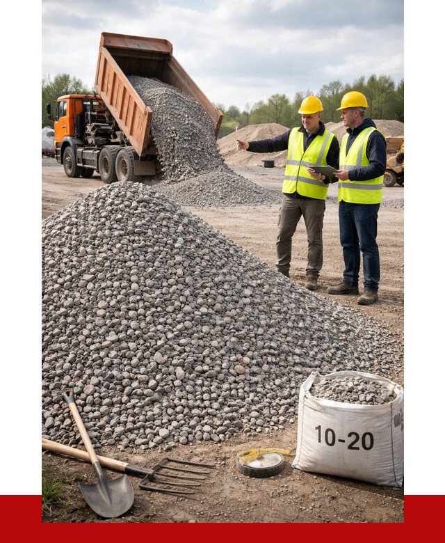 Гранитный щебень фракция 10-20 в Мценске от 4253 руб.|ПРОНЕРУДМцн