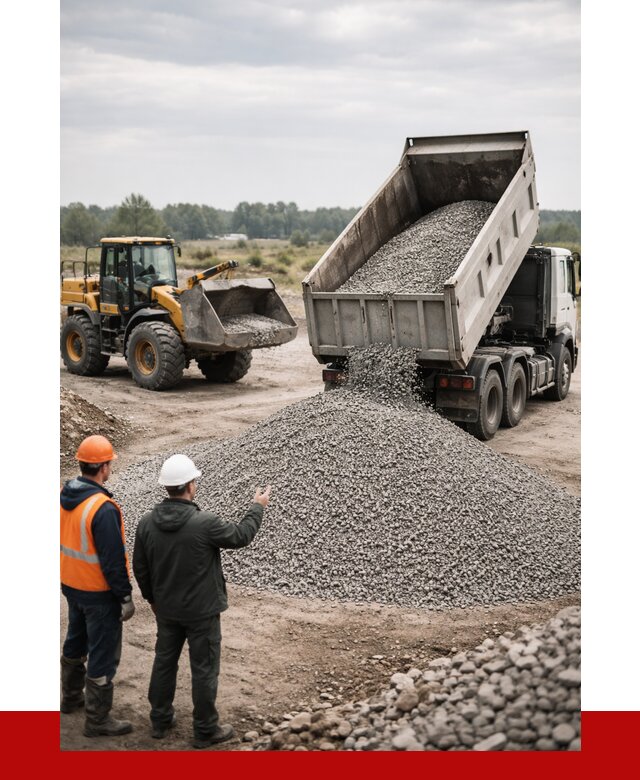 гравийный щебень фракция 3-10 в Мценске от 3241 р. ПРОНЕРУДМцн