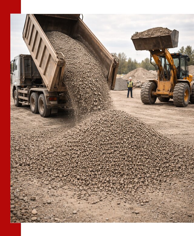 Гравийный щебень фракция 3–10 с доставкой в Мценске