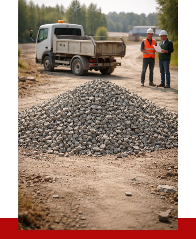 Гравийный щебень фракция 20-40 в Мценске от 1215 р. | ПРОНЕРУДМцн