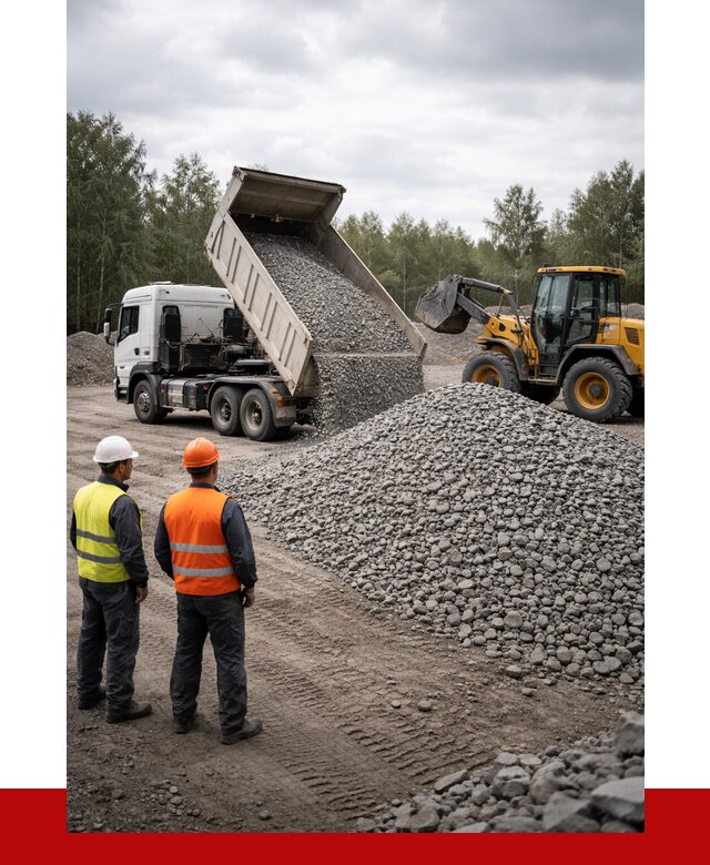 Гравийный щебень фракция 40-70 в Мценске от 9621р | ПРОНЕРУДМцн