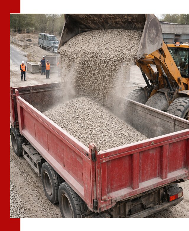 Купить известняковый щебень фракции 0-5 с доставкой в Мценске