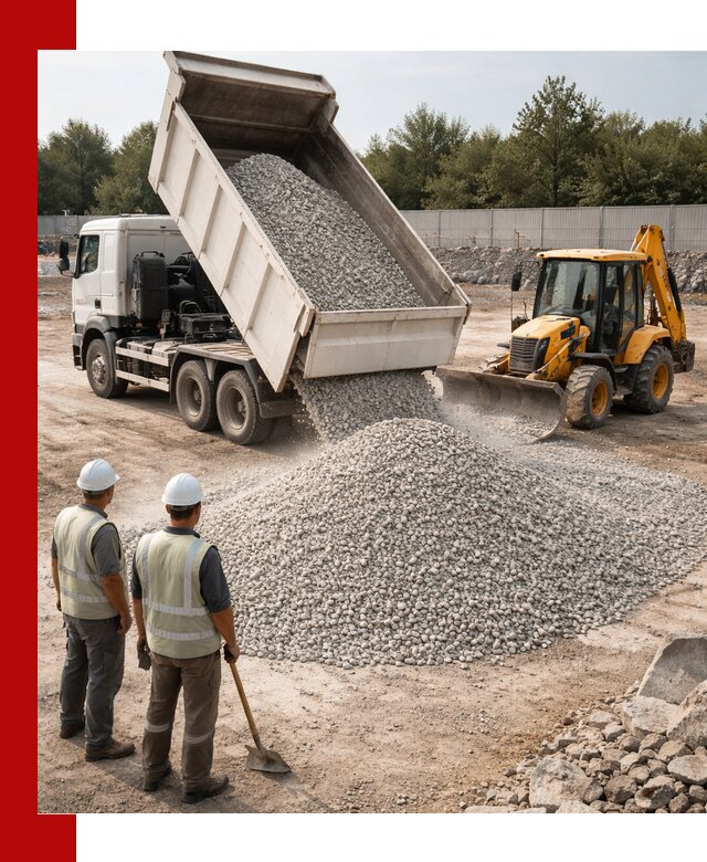 Купить известняковый щебень фракции 5–10 мм с доставкой в Мценске