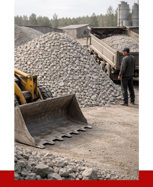 Известняковый щебень фракция 40-70 в Мценске от 4253 р. | ПРОНЕРУДМцн