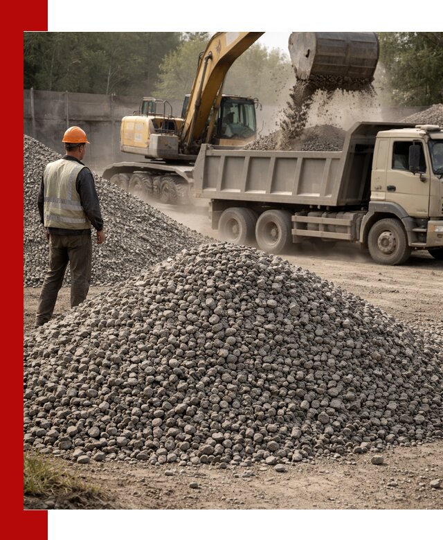 Шлаковый щебень фракция 5-20 с доставкой в Мценске