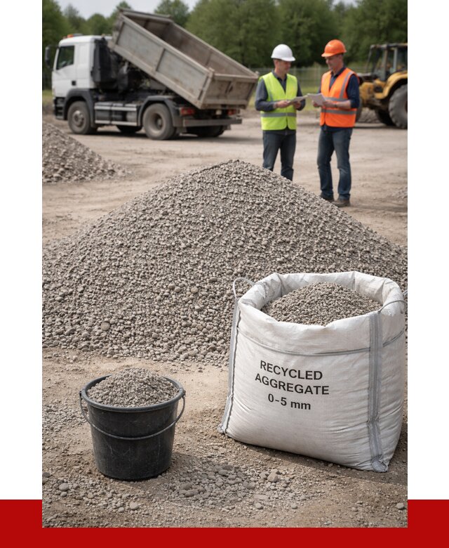 Вторичный щебень фракция 0-5 в Мценске от 1620 р. ПРОНЕРУДМцн