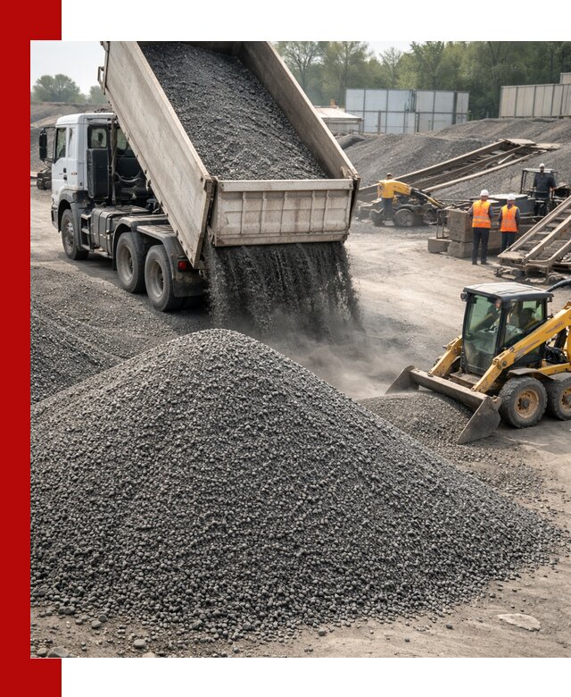 Вторичный щебень фракция 0–5 с доставкой в Мценске
