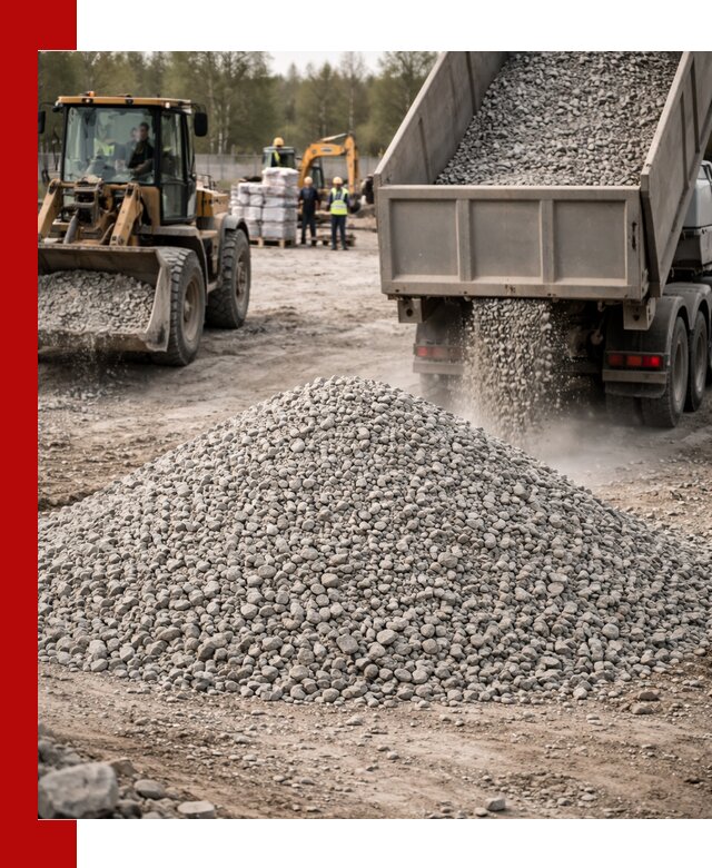 Вторичный щебень фракции 5-20 в Мценске — доставка и продажа крупнотоннажно