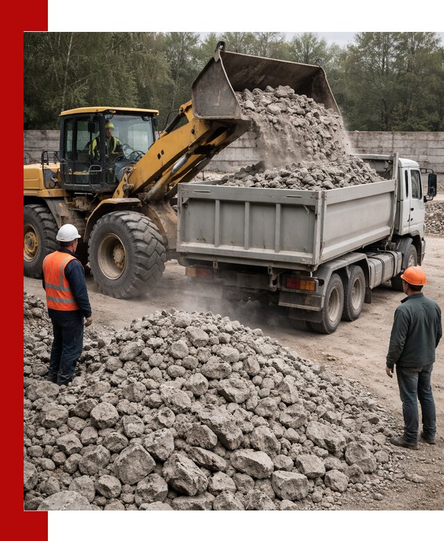 Вторичный щебень фракция 70–150 в Мценске с доставкой