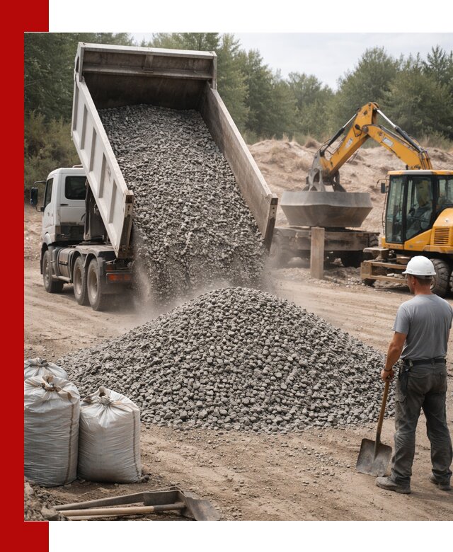 Доставка и продажа бетонного щебня в Мценске