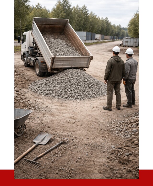 Бетонный щебень фракция 5-20 в Мценске от 3241 р., ПРОНЕРУДМцн