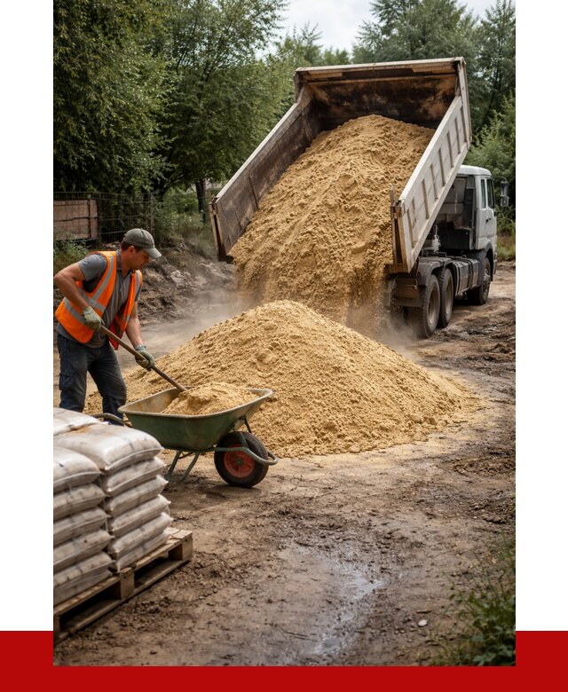 Купить песок с доставкой в Мценске от 1823 р. | ПРОНЕРУДМцн