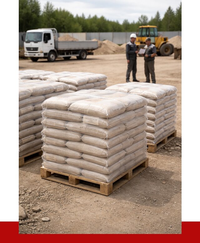 Карьерный песок в мешках в Мценске от 1215 р. - ПРОНЕРУДМцн