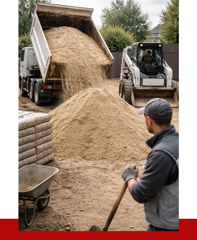 Мытый речной песок с доставкой в Мценске от 1468 р. | ПРОНЕРУДМцн