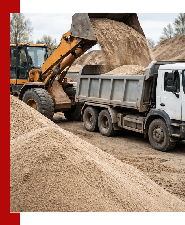 Доставка сеяного песка в Мценске оптом и в розницу