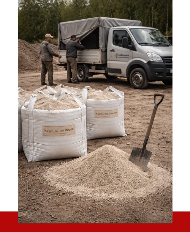 Кварцевый песок для пескоструя в Мценске от 4557 р. | ПРОНЕРУДМцн