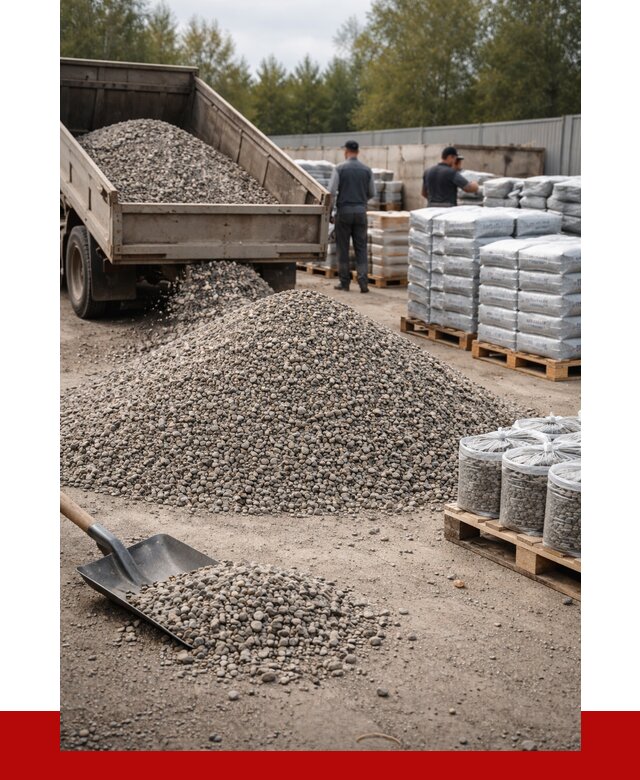 Гравий фракция 5-20 в Мценске купить от 2329 р. ПРОНЕРУДМцн
