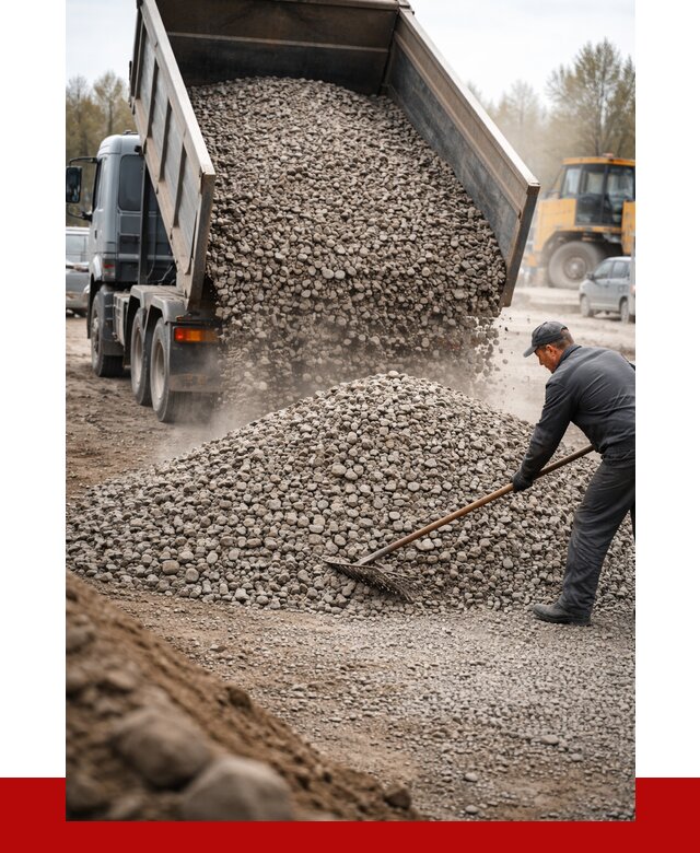 Гравий фракция 20-40 в Мценске от 2532 р. доставка | ПРОНЕРУДМцн