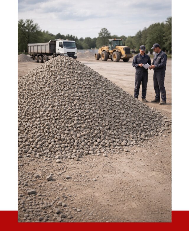 Купить гравий фракция 40-70 в Мценске от 1215 р. | ПРОНЕРУДМцн