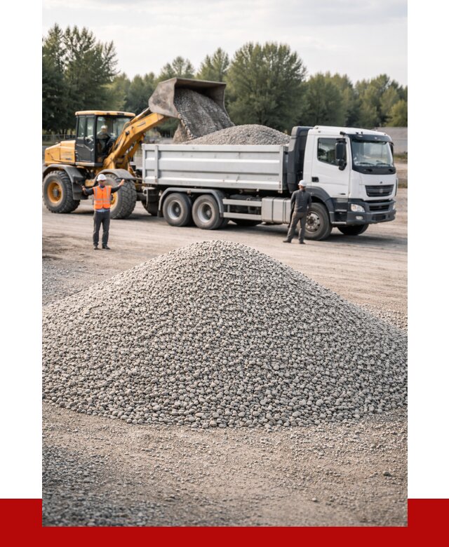 Купить мытый гравий в Мценске от 3544 р, доставка ПРОНЕРУДМцн