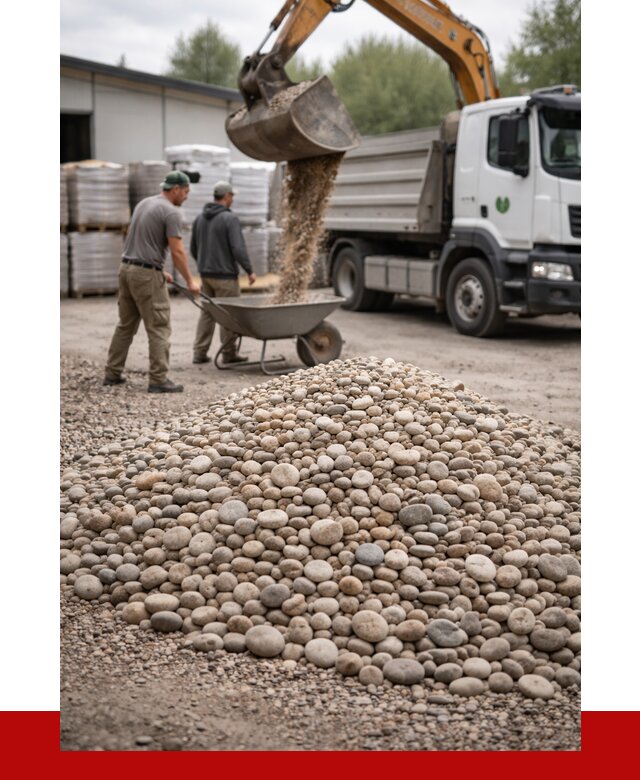 Галька декоративная в Мценске от 3241 р. за куб | ПРОНЕРУДМцн