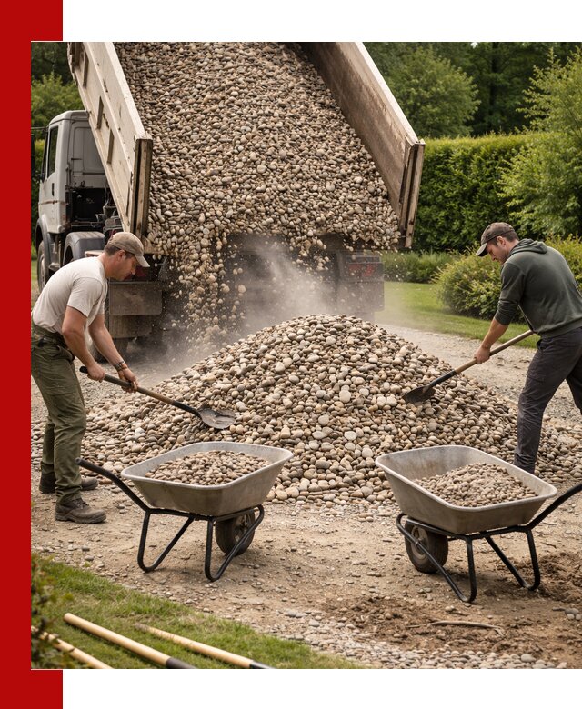 Доставка и продажа декоративной гальки в Мценске