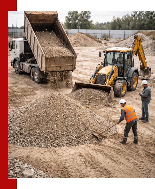 Поставка и доставка ПГС С4 в мешках и самосвалах в Мценске