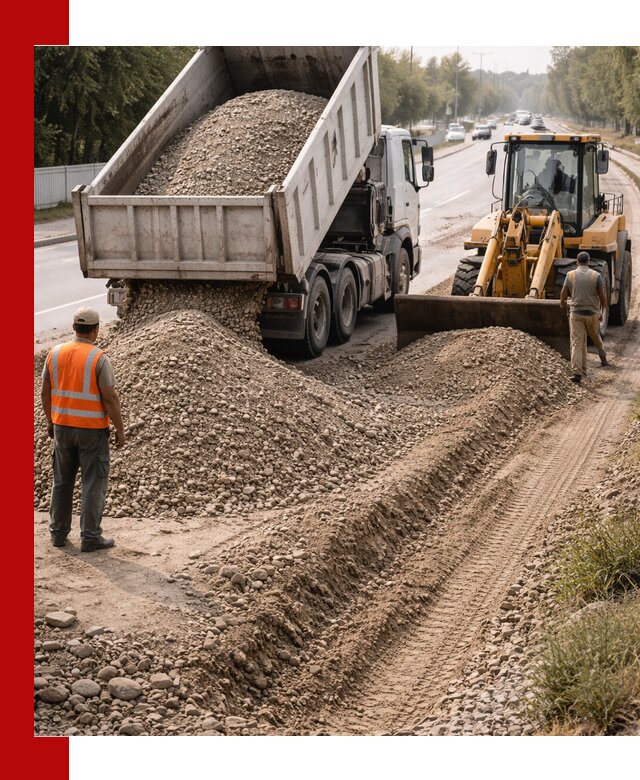 Опгс для устройства дорог и подсыпки в Мценске