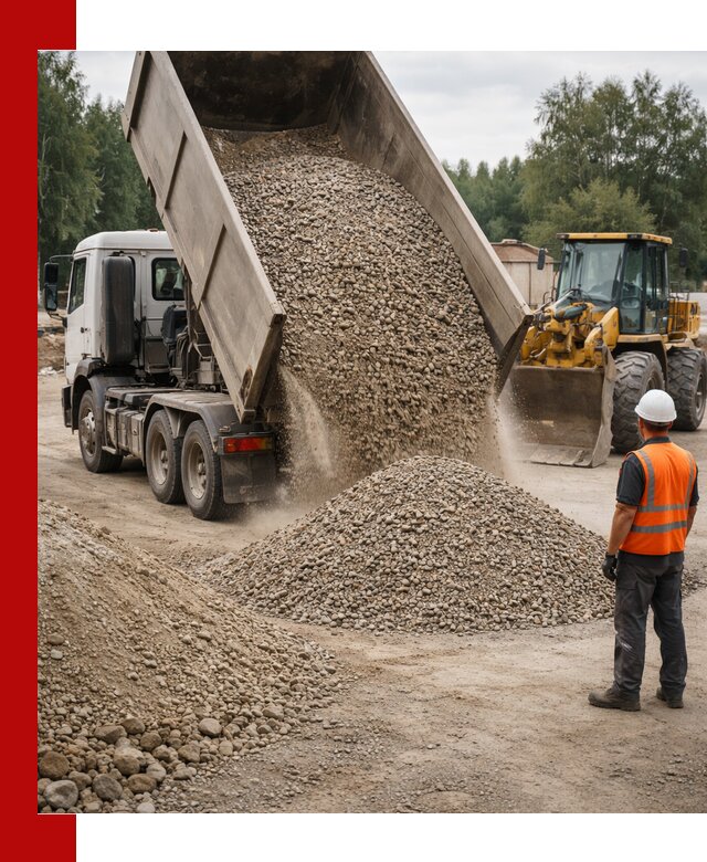 Доставка щпс в Мценске — щебеночно-песчаная смесь под заборы и дорожки