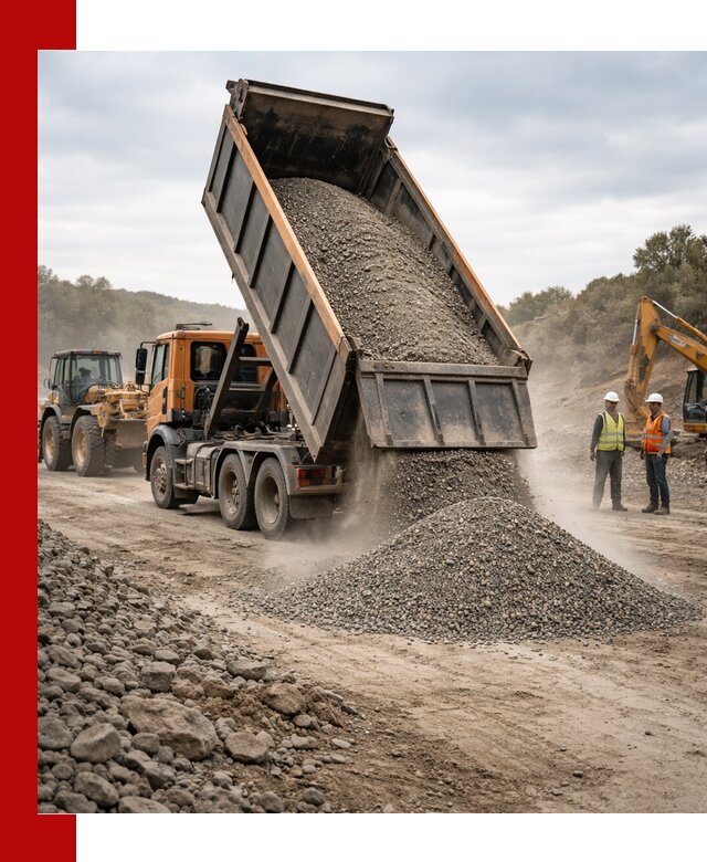 Щебёночно-песчаная смесь ЩПС С1 с доставкой в Мценске