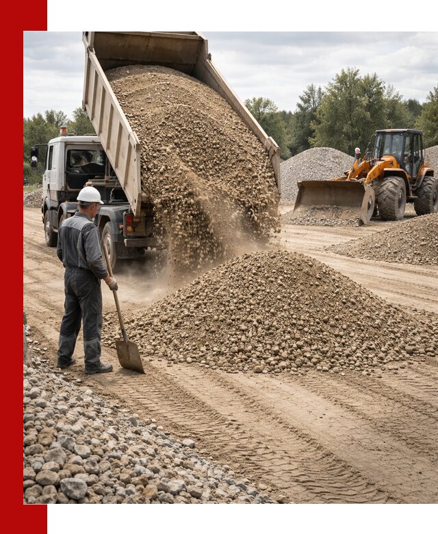 Доставка щпс С3 в Мценске самосвалами и бортовыми грузовиками