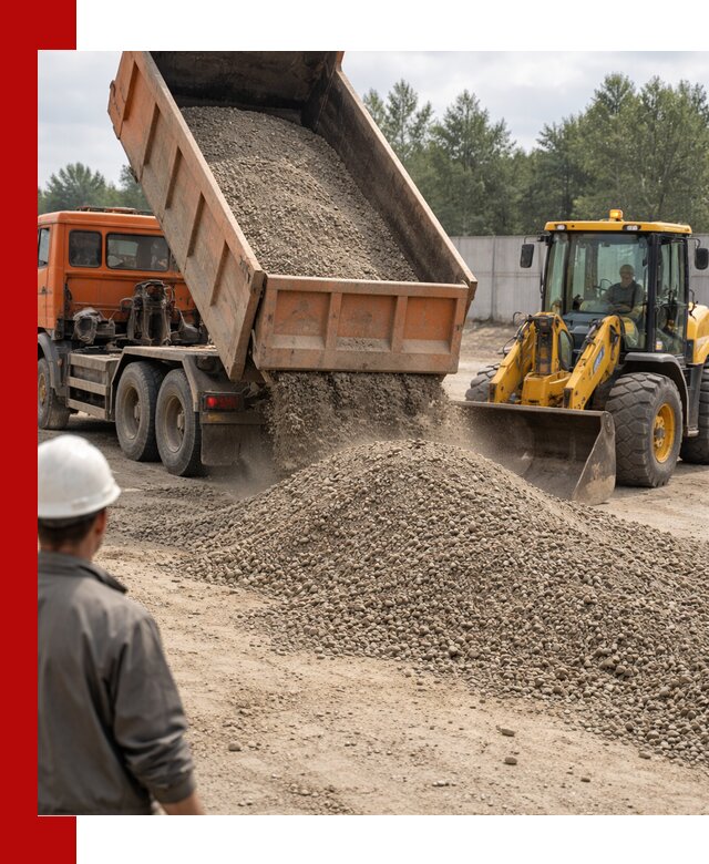 Доставка щпс С8 самосвалами в Мценске от производителя