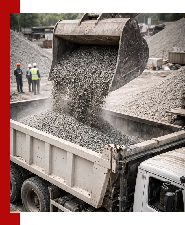 Отсев и крошка для строительства и дорожных работ в Мценске