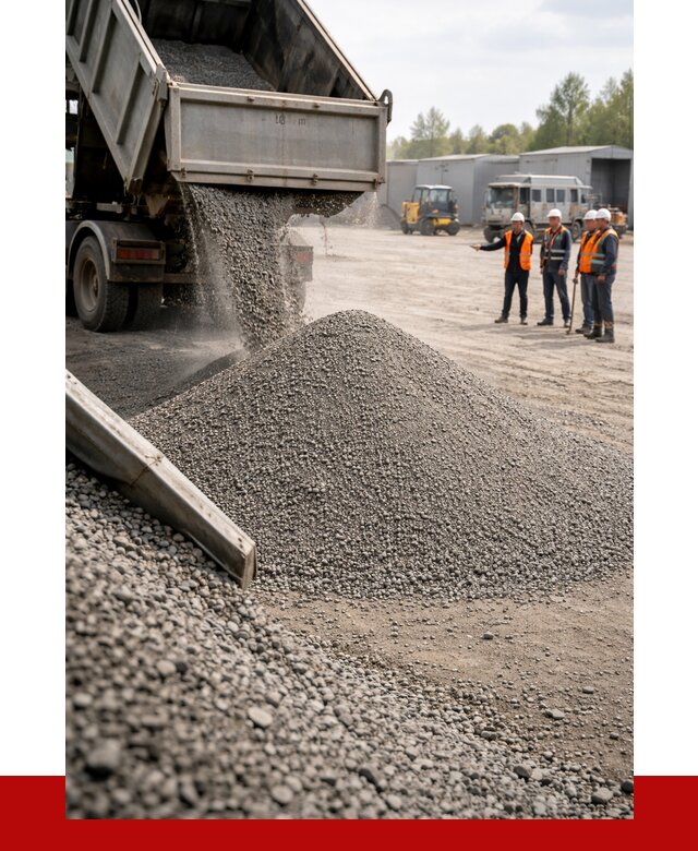 Гравийный отсев 0-5 в Мценске от 1215 р. с доставкой | ПРОНЕРУДМцн