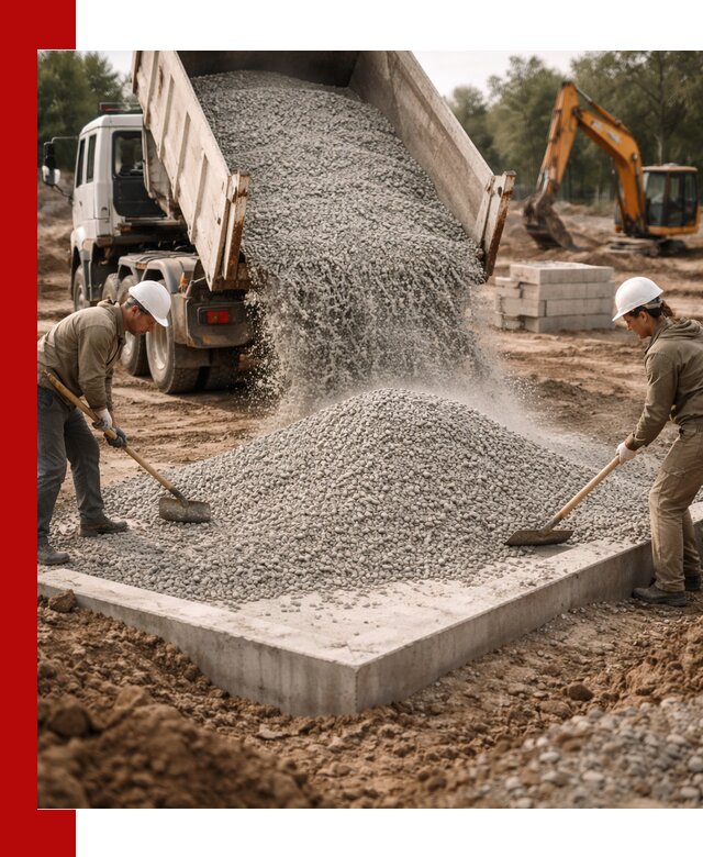 Доставка и продажа отсева для бетона в Мценске