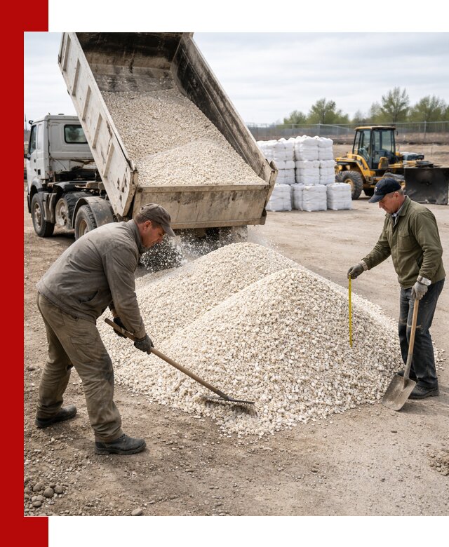 Мраморная крошка с доставкой и разгрузкой в Мценске
