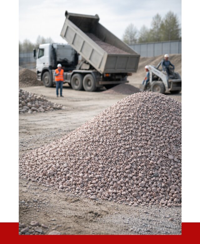 Крошка розовый гранит в Мценске с доставкой от 4658 р. | ПРОНЕРУДМцн