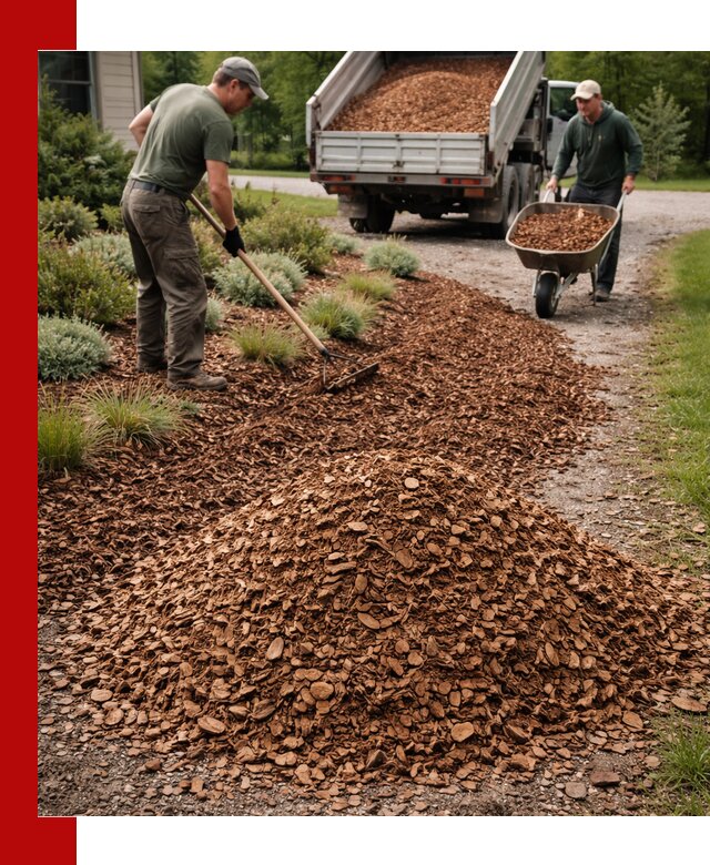 Крошка для мульчирования с доставкой в Мценске