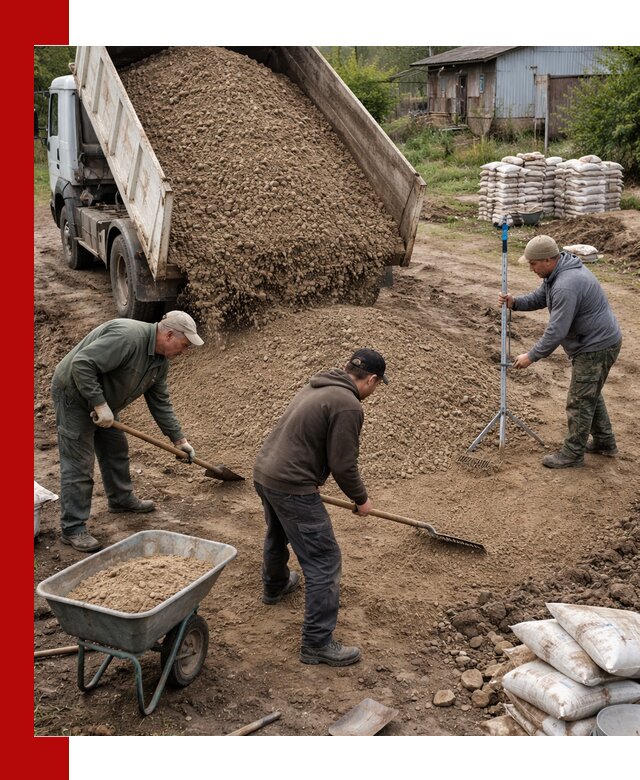 Керамзитовый песок с доставкой в Мценске оптом и в розницу