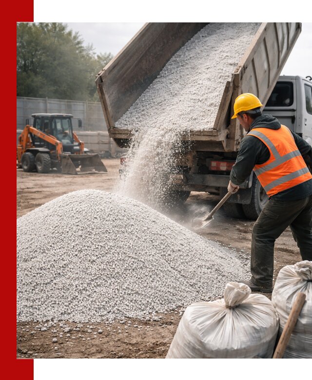 Доставка перлита вспученного в Мценске оптом и в розницу