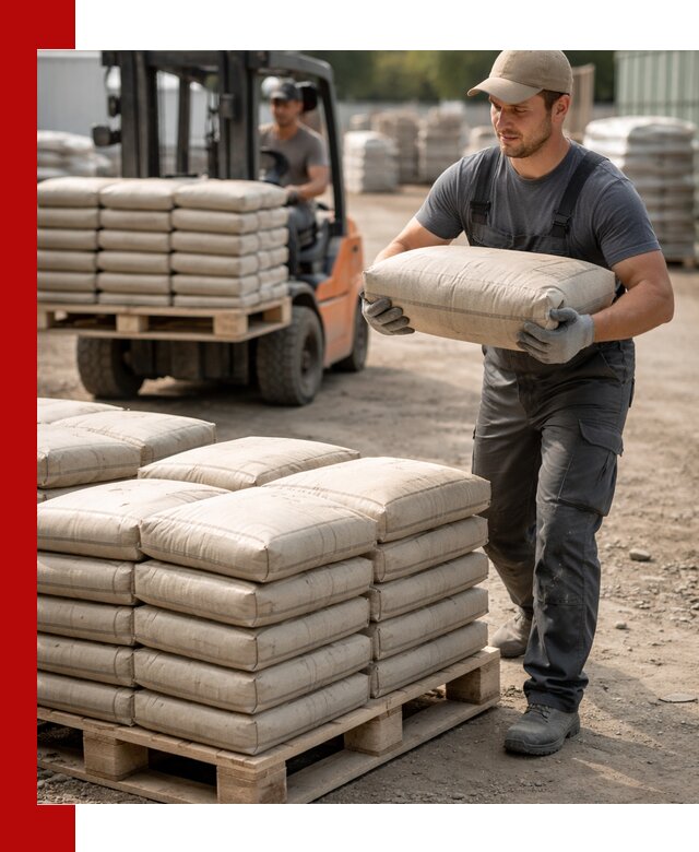 Доставка цемента в мешках оптом и в розницу в Мценске