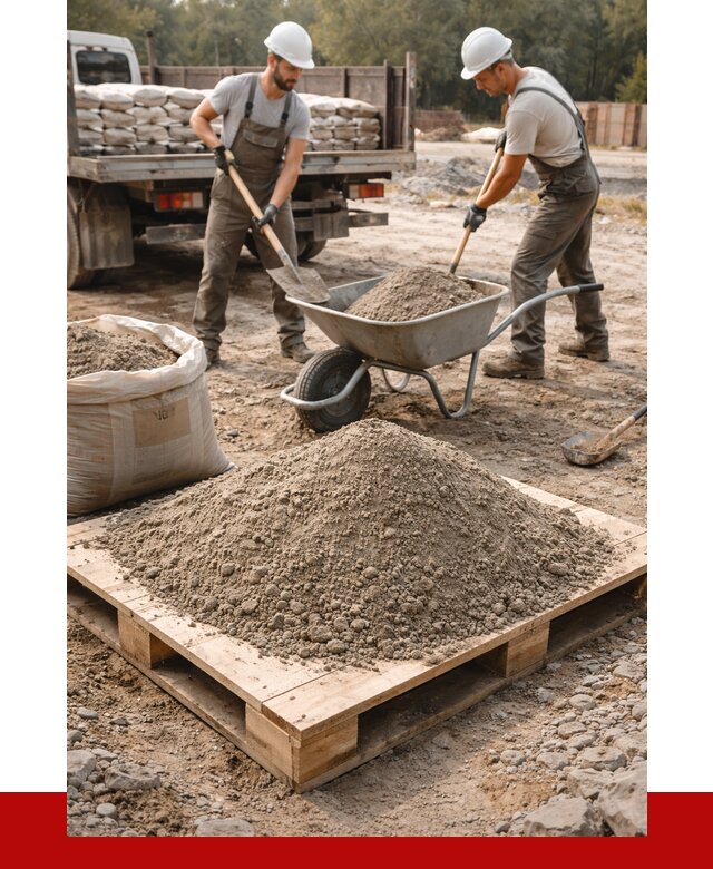 Цементно песчаная смесь М100 в Мценске от 5266 р. за куб | ПРОНЕРУДМцн