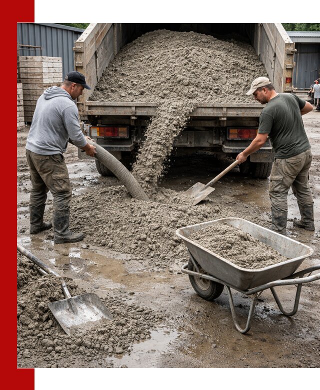 Цементно-песчаная смесь М150 доставка в Мценске