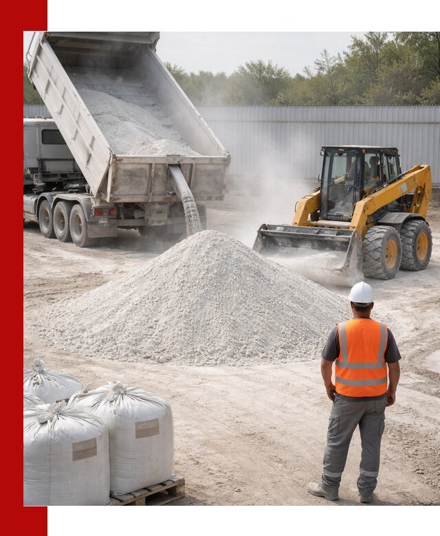 Доставка и продажа известняковой муки в Мценске