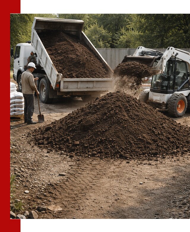 Доставка растительного грунта в Мценске от производителя оптом и в розницу