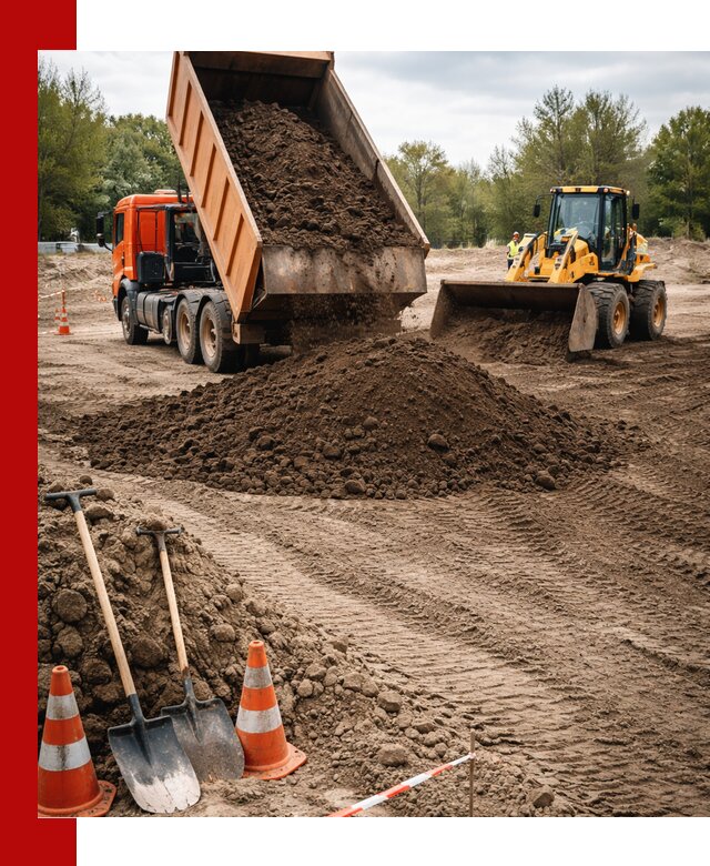 Поставка и доставка планировочного грунта в Мценске