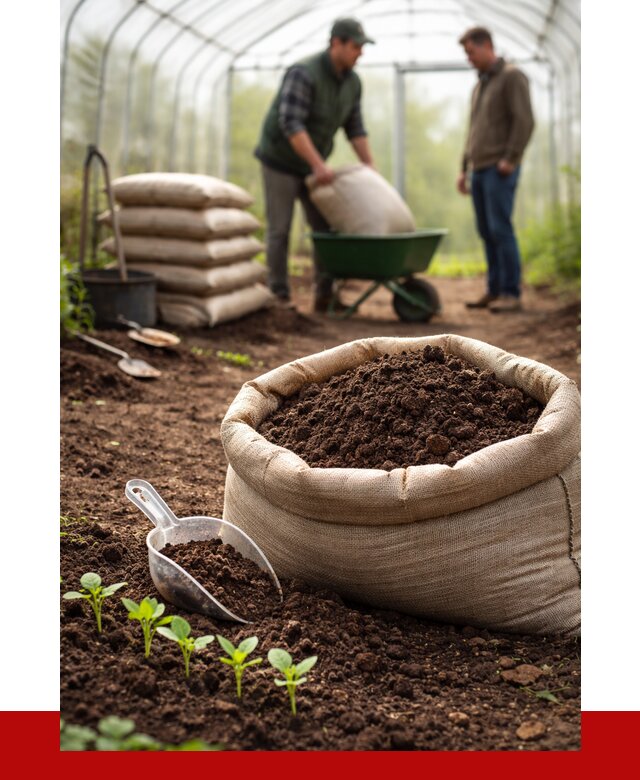 Грунт для теплицы в Мценске с доставкой от 1519 р. | ПРОНЕРУДМцн